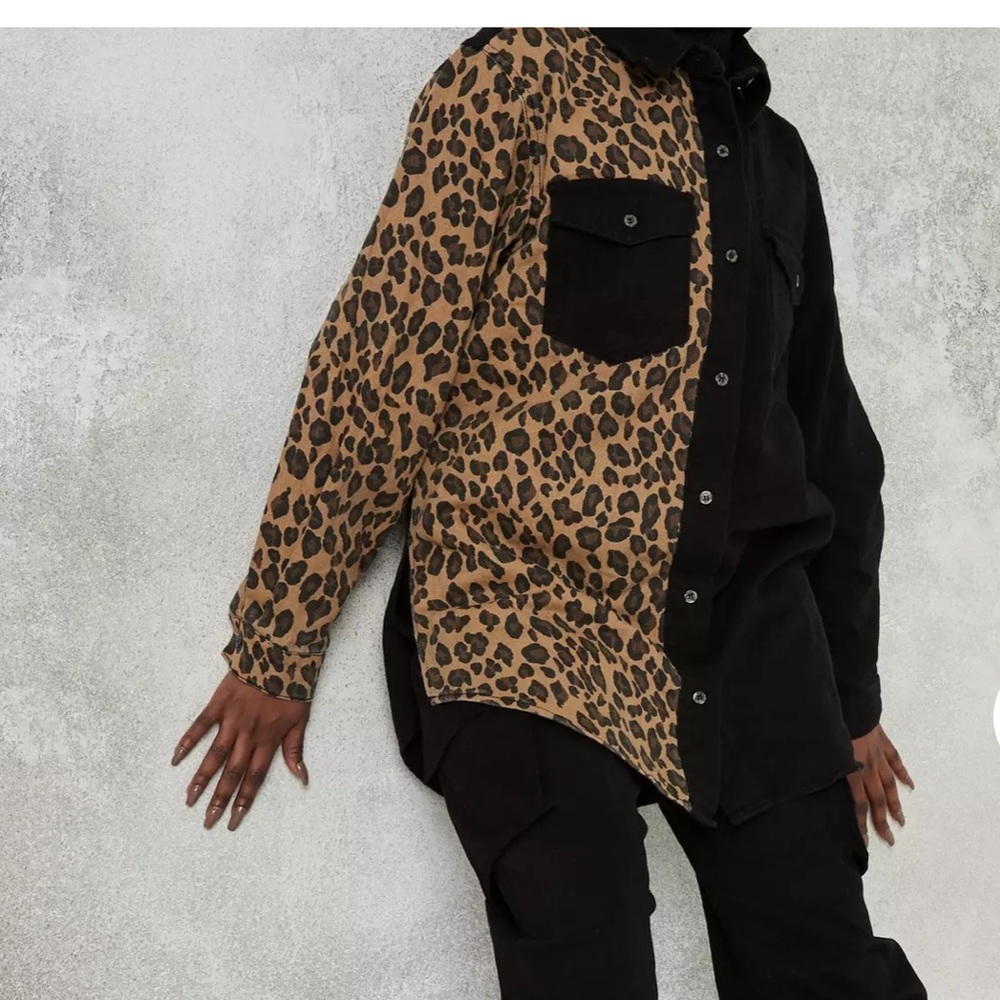 Missguided Over Sized Button Down - image 1